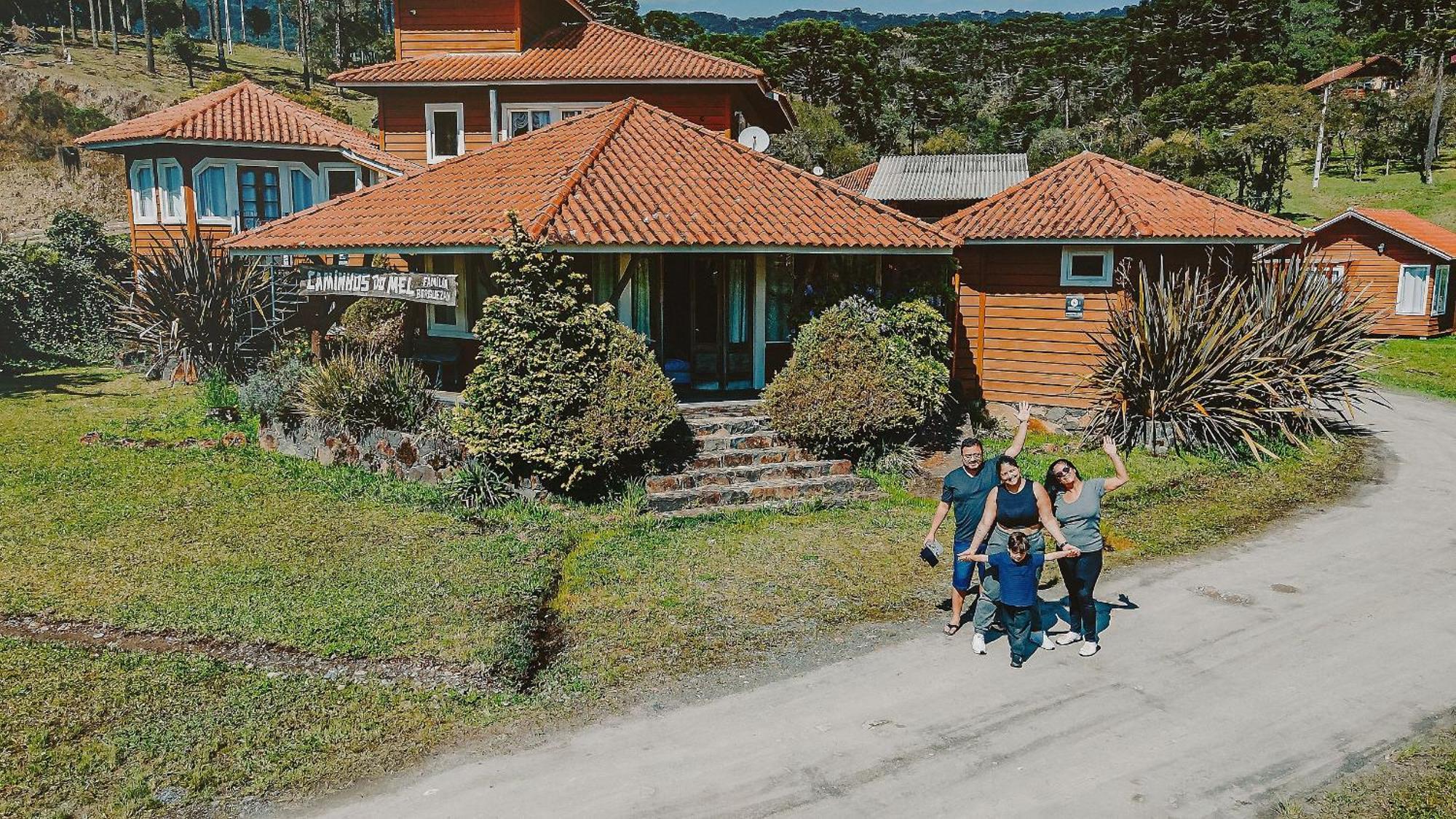 Pousada Caminhos Do Mel - Urubici - Sc Ngoại thất bức ảnh